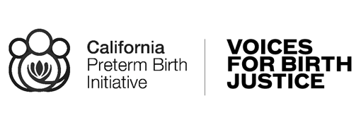 California Preterm Birth Initiative - Voices for Birth Justice logo
