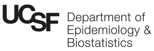 UCSF Department of Epidemiology and Biostatistics logo