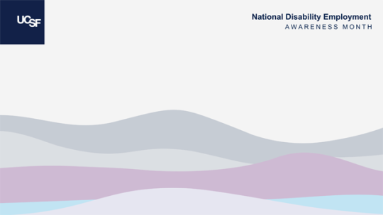 National Disability Employment Awareness Month zoom background