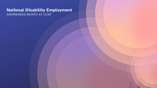 National Disability Employment Awareness Month zoom background
