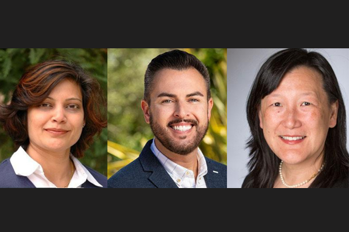 UCSF's Garima Srivastava, Antonio “Tony” Fonseca and Cecilia Chang