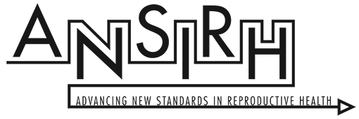 Advancing News Strandards in Reproductive health (ANSIRH) logo