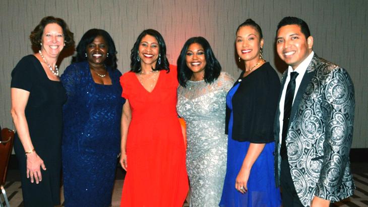 UCSF community members attend the Black Caucus Gala