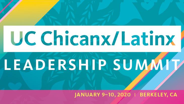Screen grab of the UC Chicanx/Latinx Leadership Summit flyer